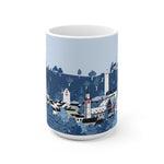 Load image into Gallery viewer, Ravensburg Summertime — Pickleball Mug (11 oz &amp; 15 oz)
