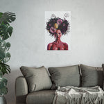 Load image into Gallery viewer, “Hab nur Pickleball im Kopf™” Archival Matte Poster By SKYblue Pickleball | A SKYblue LLC Copyrighted Design
