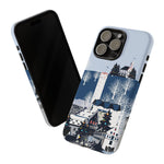 Load image into Gallery viewer, ✨ Ravensburg Winter Wonderland Phone Case ✨ Dual-Layer Protection • Matte Finish • Limited Seasonal Edition
