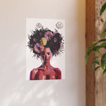 Load image into Gallery viewer, “Hab nur Pickleball im Kopf™” Archival Matte Poster By SKYblue Pickleball | A SKYblue LLC Copyrighted Design
