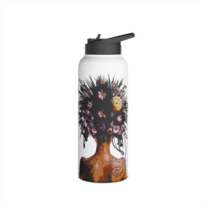 Got Pickleball on my Mind!™ aka Nasa isipan ko ang Pickleball!™ 32oz Stainless Steel Water Bottle