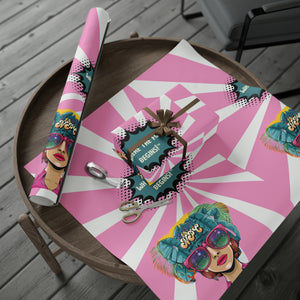 NPC Signature Collection by SKYblue Pickleball "Where the Fun Begins™!" Wrapping Paper, available in 3 sizes