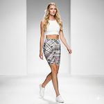 Load image into Gallery viewer, Love is in the Air©! XO Women's High-Waisted Long Shorts w/pocket for Pickleball Enthusiasts
