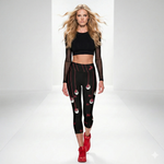 Load image into Gallery viewer, Be my Valentine! XO© High Waisted Women's Pickleball Capris, UPF 50+
