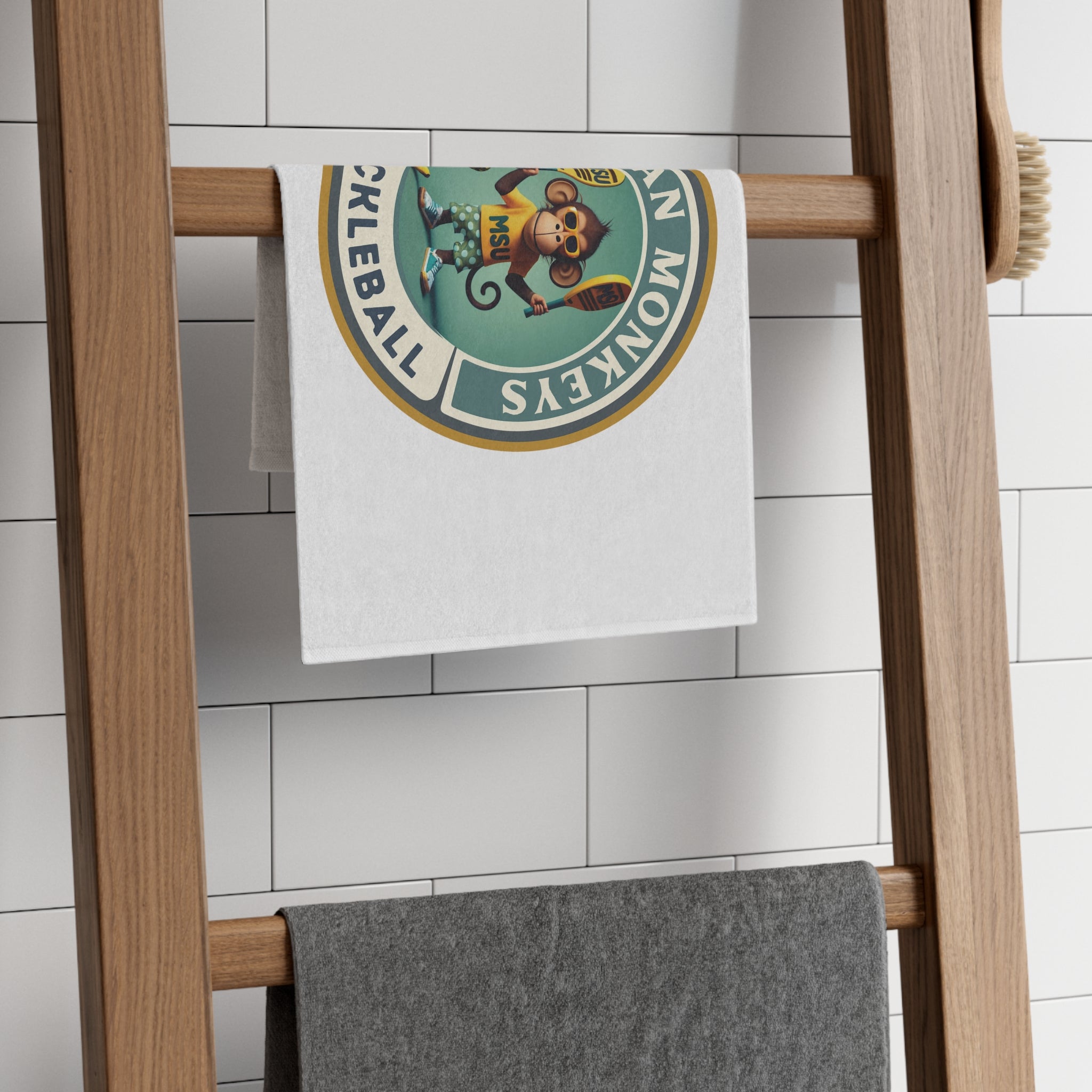 Michigan Monkeys Pickleball Rally Towel 11x18– Your Custom Design, Your Memories!