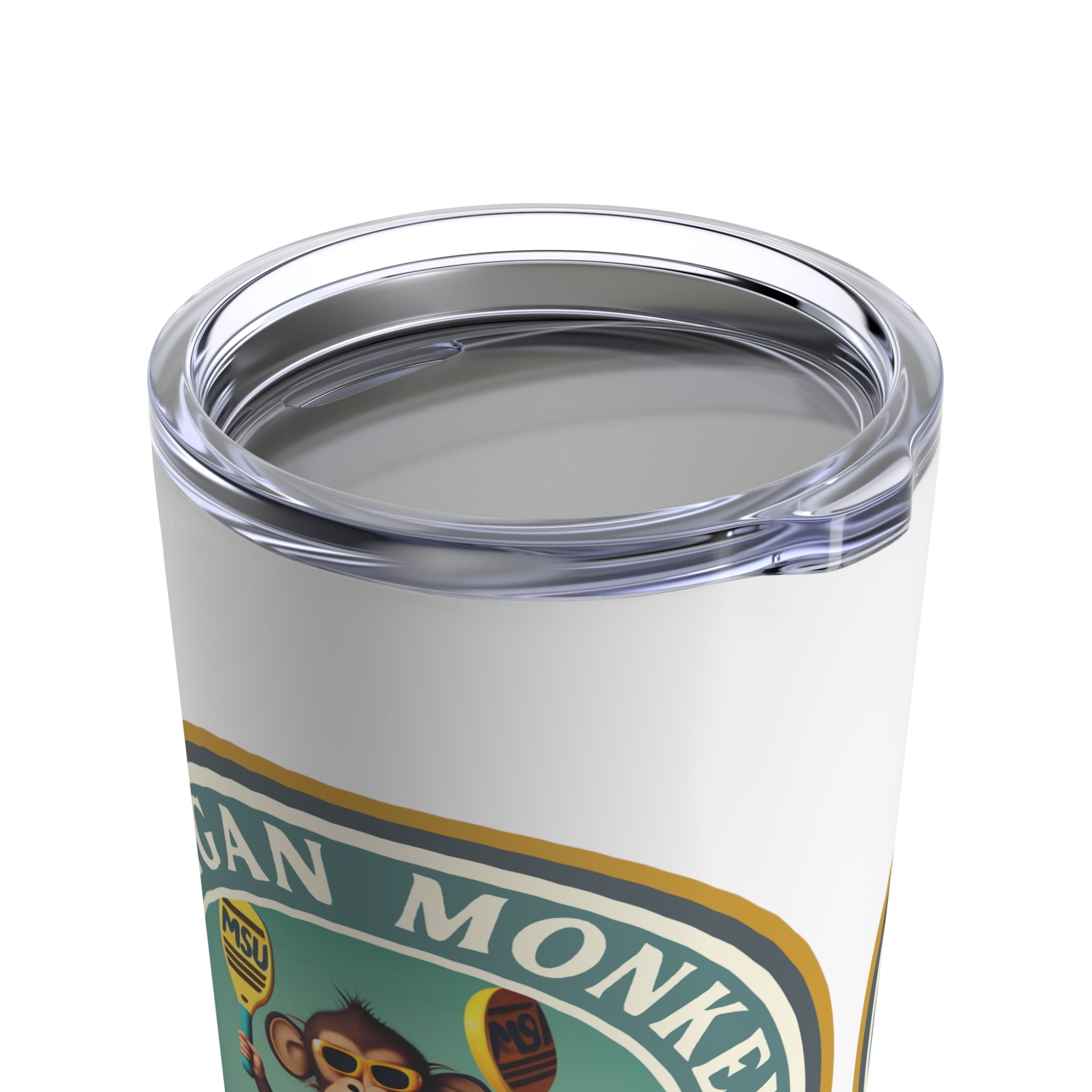 Michigan Monkeys Pickleball Tumbler 20oz – A Personalized Sip of Memories and Joy!