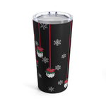 Load image into Gallery viewer, Poinsettia Pickleball© 20 oz Stainless Steel Tumbler!
