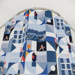 Load image into Gallery viewer, Ravensburg Summertime Shower Curtain | SKYblue Pickleball
