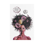 Load image into Gallery viewer, Hab nur Pickleball im Kopf™ Premium Textile Art Print 20 x 30&quot; – SKYblue LLC Exclusive
