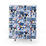 Load image into Gallery viewer, Ravensburg Summertime Shower Curtain | SKYblue Pickleball
