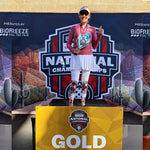 Load image into Gallery viewer, Beth Bellamy in SKYblue Pickleball Legging 
