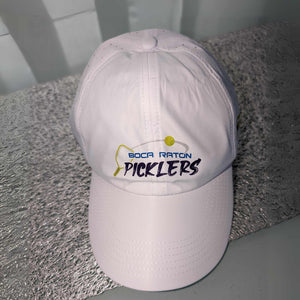 Boca Raton Picklers™ NPL™ 2.0 Performance Hat - White