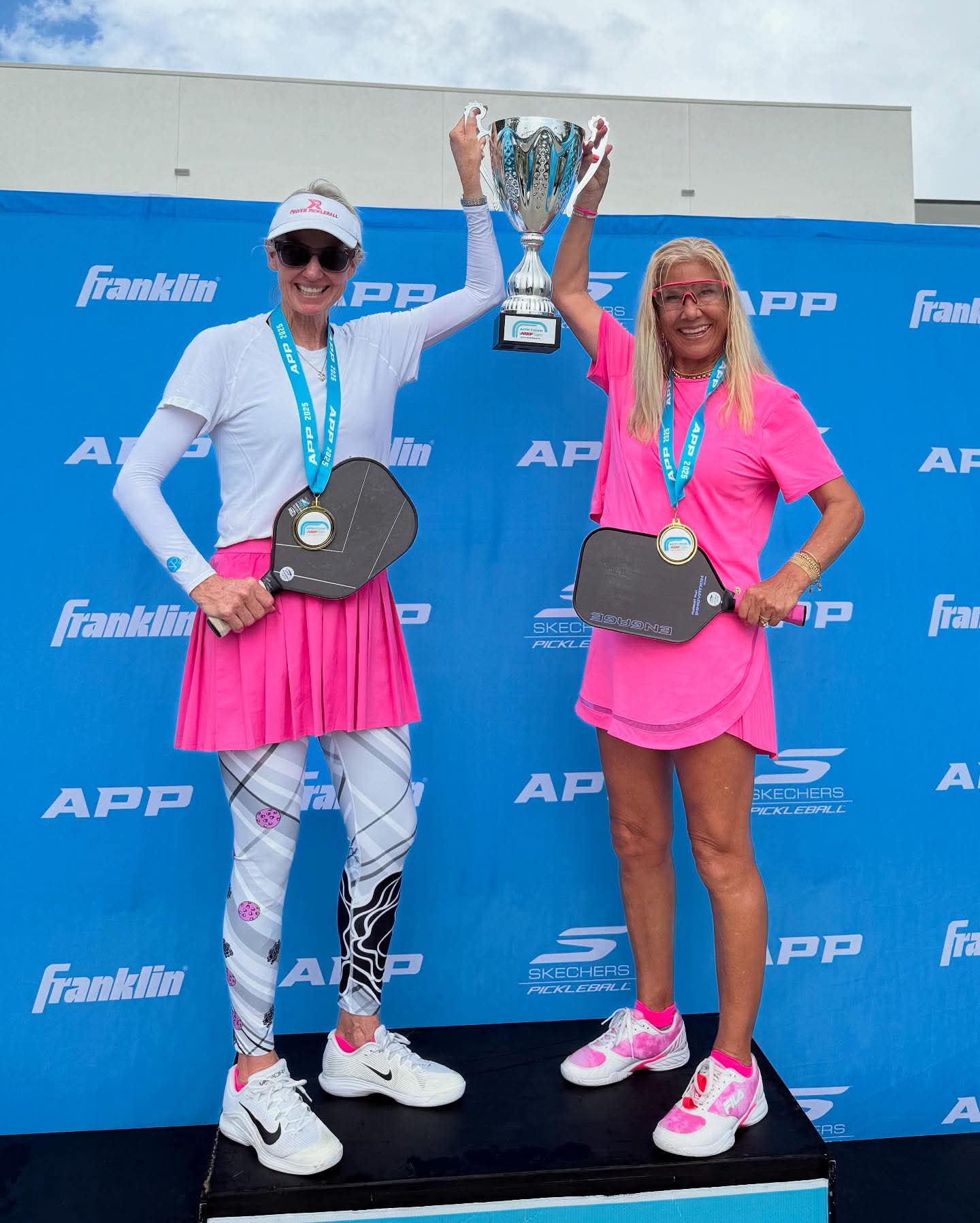 Love is in the Air© Fleur 2.0 Pickleball Leggings for Women - UPF 50+