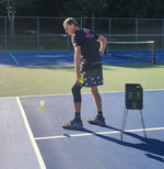 Load image into Gallery viewer, Spring Dink Gradient Logo© Black, Grey, White, Purple, Violet, &amp; Golden Yellow Men&#39;s Long Casual Shorts for Pickleball Enthusiasts
