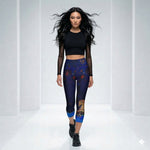 Load image into Gallery viewer, Lunar Legends™ – Year of the Horse Women's Pickleball Capris - UPF 50+
