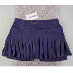 Load image into Gallery viewer, Retro Naples JBB United™ NPL™ Skorts in Violet Noir with 3 pockets - one-of-a-kind!
