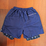 Load image into Gallery viewer, Naples JBB United™ NPL™ 2-Layer Men&#39;s Shorts with Compression violet noir / pattern
