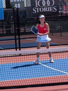 Pickleball Capital of the World™ Women's Skort – Stylish Performance Skirt with Pockets, UPF 50+, Exclusive Naples Pickleball Center Design