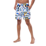 Load image into Gallery viewer, Ravensburg Blau und Weiss Men's Shorts | SKYblue Pickleball
