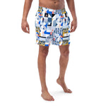 Load image into Gallery viewer, Ravensburg Blau und Weiss Men's Shorts | SKYblue Pickleball
