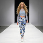 Load image into Gallery viewer, Ravensburg "Summertime Dink &amp; Drive" Women's Pickleball Leggings – UPF 50+
