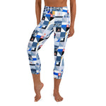 Load image into Gallery viewer, Ravensburg "Summertime Dink &amp; Drive" Women's Pickleball Capris – UPF 50+
