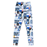 Load image into Gallery viewer, Ravensburg "Summertime Dink &amp; Drive" Women's Pickleball Leggings – UPF 50+
