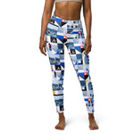 Load image into Gallery viewer, Ravensburg "Summertime Dink &amp; Drive" Women's Pickleball Leggings – UPF 50+
