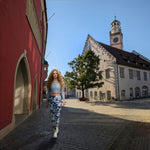 Load image into Gallery viewer, Ravensburg Summertime Leggings | SKYblue Pickleball
