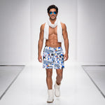 Load image into Gallery viewer, Ravensburg Winter Wonderland Shorts | SKYblue Pickleball
