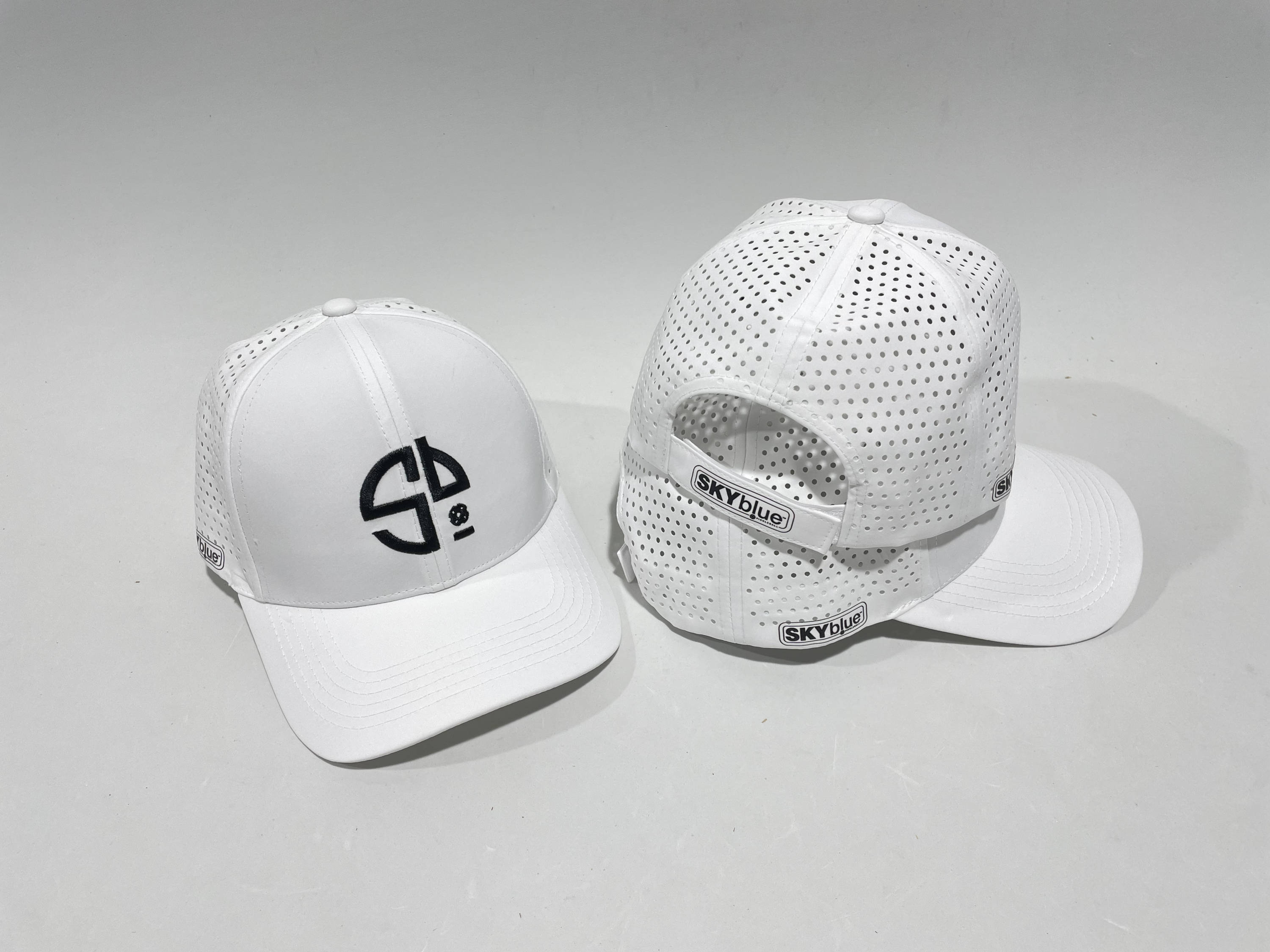 SB Performance Hat, Reinforced Front Panels, Embroidered, White