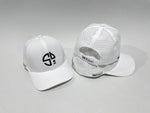 Load image into Gallery viewer, SB Performance Hat, Reinforced Front Panels, Embroidered, White

