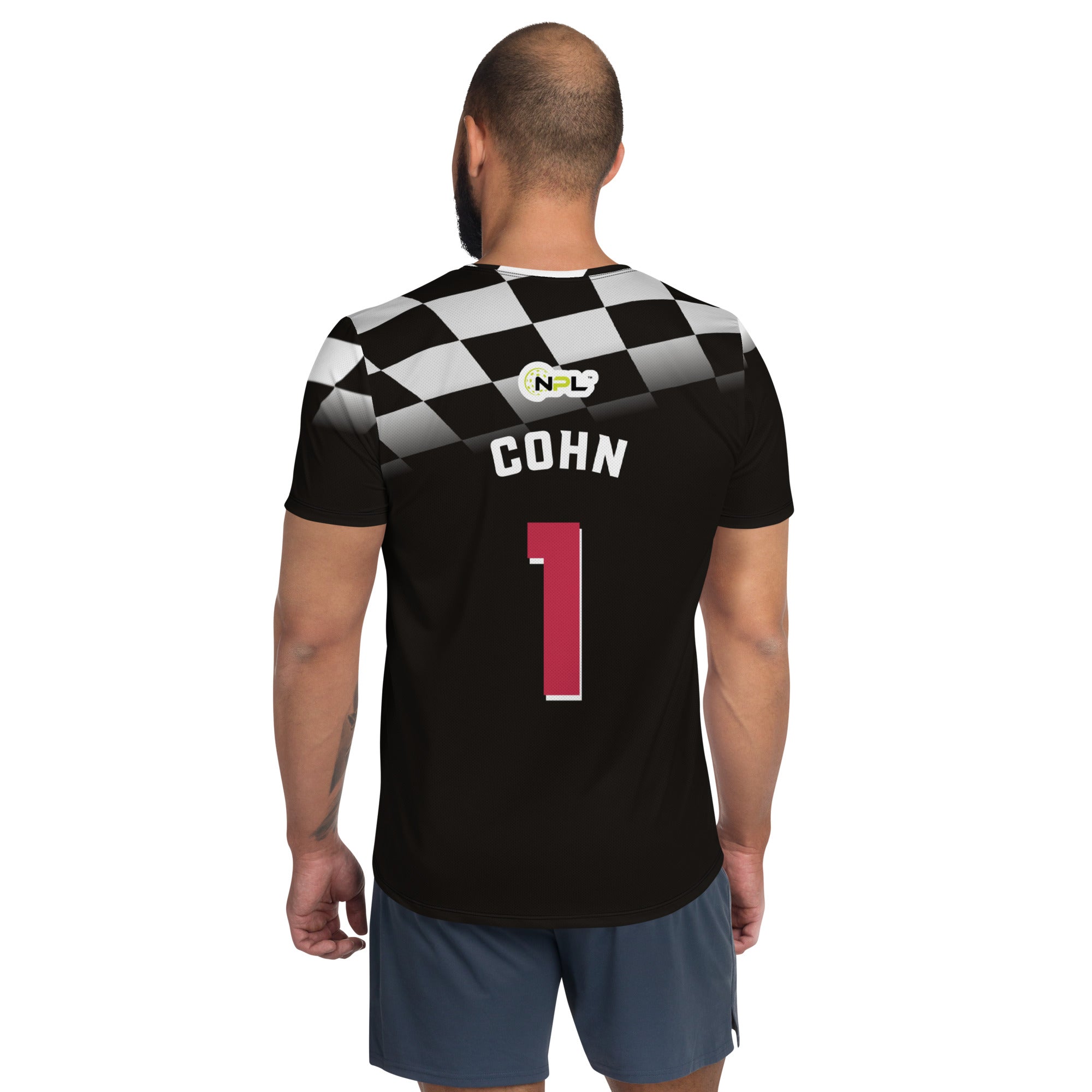 Phil Cohn 1 Indy Drivers™ SKYblue 2023 Authentic Retro Jersey - Black