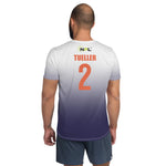 Load image into Gallery viewer, Tom Tueller 2 Naples JBB United™ SKYblue™ 2023 Authentic Retro Jersey - Violet Noir Ombre
