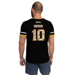 Load image into Gallery viewer, Jose Derisi 10 Austin Ignite™ SKYblue™ 2023 Authentic Retro Jersey - Black/Yellow
