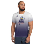 Load image into Gallery viewer, Paul Zickert 11 Naples JBB United™ SKYblue™ 2023 Authentic Retro Jersey - Violet Noir Ombre
