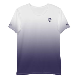 SKYblue Athletic Shirt for Men Ombre Violet Noir