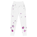 Load image into Gallery viewer, Spring Dink Gradient© Grey &amp; Fuchsia Pickleball Performance Leggings with pockets, UPF 50+
