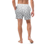 Load image into Gallery viewer, &quot;I Campi da Pickleball©&quot; Ombre Camouflage Gray Men&#39;s Pickleball Shorts with Liner
