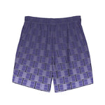 Load image into Gallery viewer, &quot;I Campi da Pickleball©&quot; Violet Noir Men&#39;s Athletic Shorts w/Liner, UPF 50+
