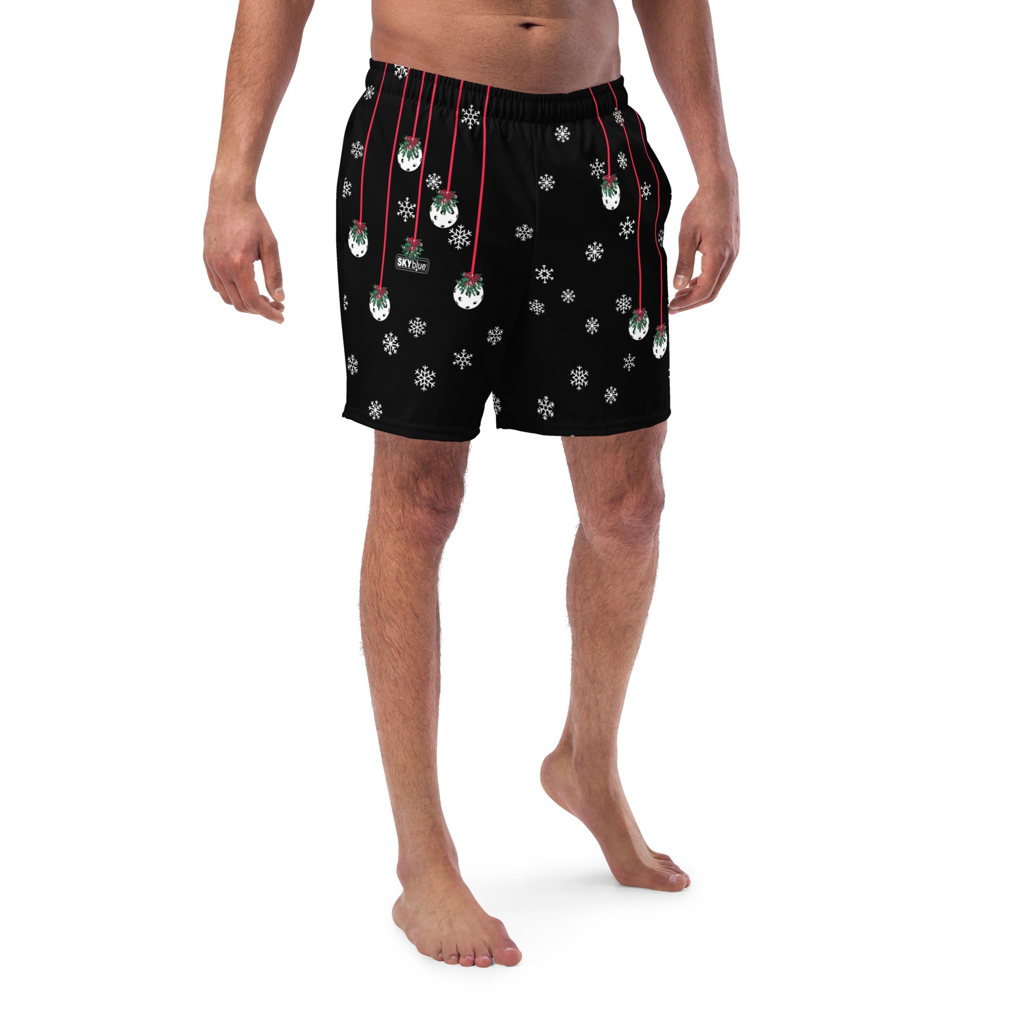 Mistletoe Pickleball© Men's Shorts with Liner