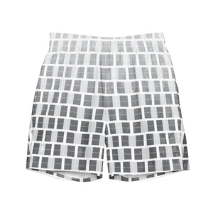 "I Campi da Pickleball©" Ombre Camouflage Gray Men's Pickleball Shorts with Liner