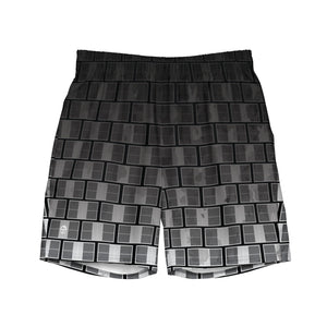 "I Campi da Pickleball©" Ombre Camouflage 15 Shades of Grey Men's Shorts with Liner