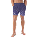 Load image into Gallery viewer, &quot;I Campi da Pickleball©&quot; Violet Noir Men&#39;s Athletic Shorts w/Liner, UPF 50+
