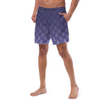 Load image into Gallery viewer, &quot;I Campi da Pickleball©&quot; Violet Noir Men&#39;s Athletic Shorts w/Liner, UPF 50+
