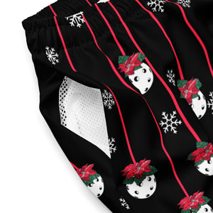 Poinsettia Pickleball© Men's Shorts with Liner