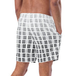 Load image into Gallery viewer, &quot;I Campi da Pickleball©&quot; Ombre Camouflage Gray Men&#39;s Pickleball Shorts with Liner
