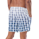 Load image into Gallery viewer, &quot;I Campi da Pickleball©&quot; Ombre Camouflage Blue Men&#39;s Shorts with Liner
