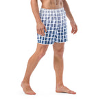 Load image into Gallery viewer, &quot;I Campi da Pickleball©&quot; Ombre Camouflage Blue Men&#39;s Shorts with Liner
