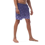 Load image into Gallery viewer, &quot;I Campi da Pickleball©&quot; Violet Noir Men&#39;s Athletic Shorts w/Liner, UPF 50+
